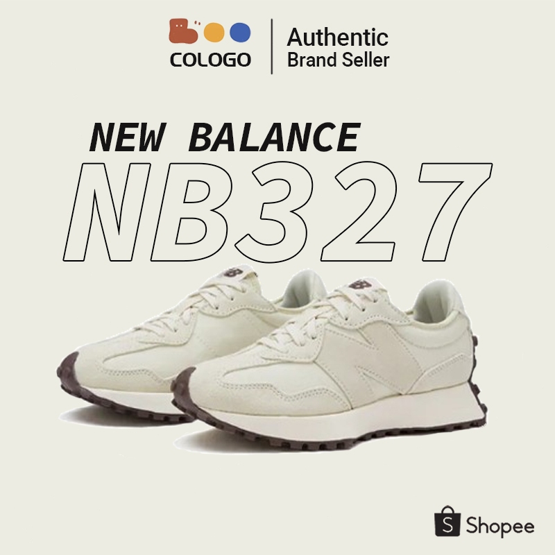 NEW BALANCE 327 NB327 WS327 new balance WS327FB รองเท้าผ้าใบ Beige Sea Salt 💯