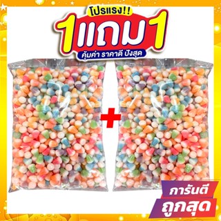 ซื้อ 1 แถม 1 J&N พร้อมส่ง มาร์ชเมลโล่กรอบ ปีโป้กรอบ เยลลี่กร…