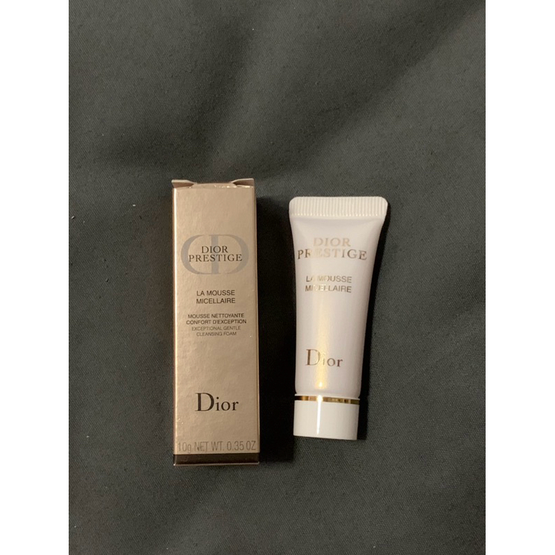 (New/แท้ ) โฟมล้างหน้า Dior Prestige La Mousse Micellaire Cleansing Foam ขนาด 5ml / 10ml ป้ายไทย มีกล่อง