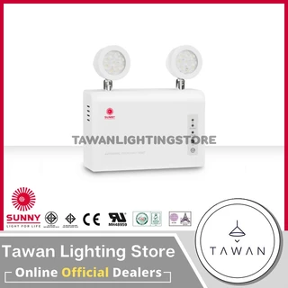 Sunny Emergency light โคมไฟฉุกเฉิน แสงขาว รุ่น SG209CD3 SG209CD6 สำรองไฟ 3ชั่วโมง 6ชั่วโมง