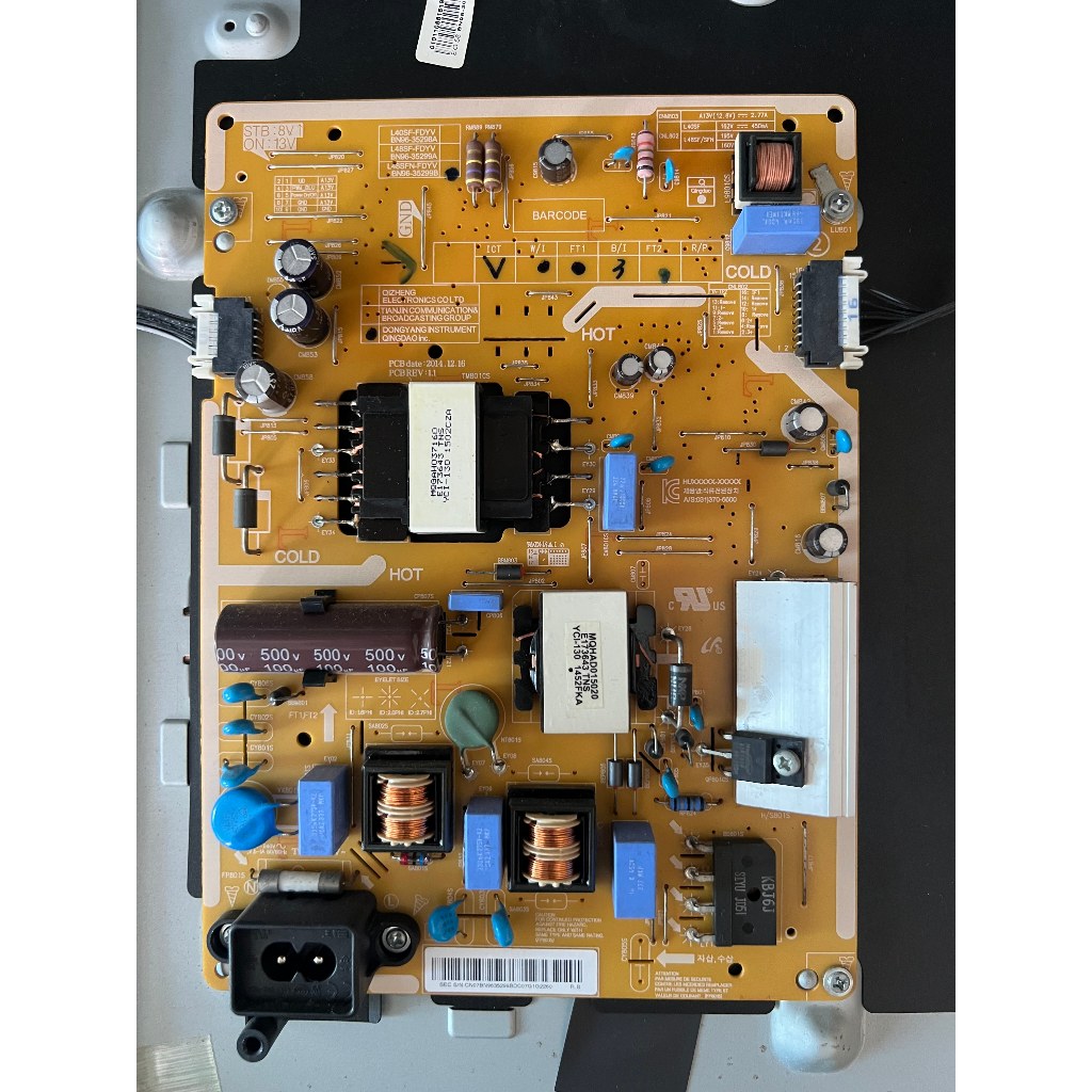 ซัพพลาย Power Supply Samsung UA40J5100AK :UA43J5100AK :UA48J5100AK พาร์ท BN96-35299B, BN96-35299 อะไ