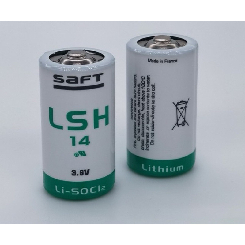 LSH 14 แบตเตอรี่ LSH14 size C 3.6V Li-SOCl2 Lithium Battery ของแท้!! มีซอง