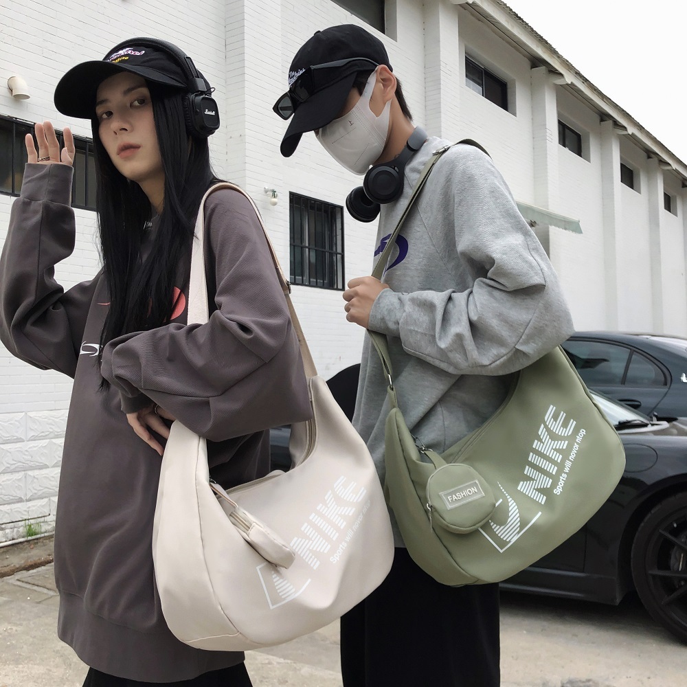 NK กระเป๋าสะพายข้าง ใบใหญ่ แบบใหม่ ใส่ของได้เยอะ