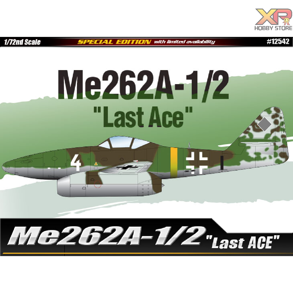 [Academy Model] 1/72: Me262A-1/2 "LAST ACE" (AC 12542)