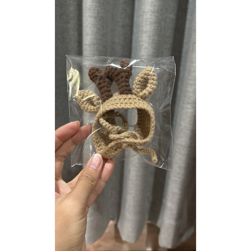 หมวกเรนเดียร์ ตุ๊กตา 10 cm