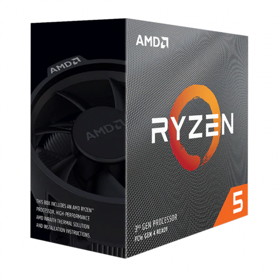 Ryzen 5 3600 AMD AM4 CPU 3.6GHz, with Wraith Stealth cooler