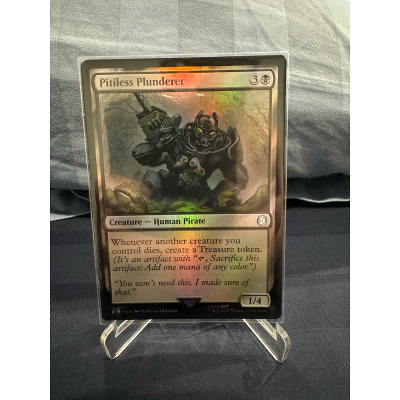 MTG Universes Beyond: Fallout Foil: Pitiless Plunderer