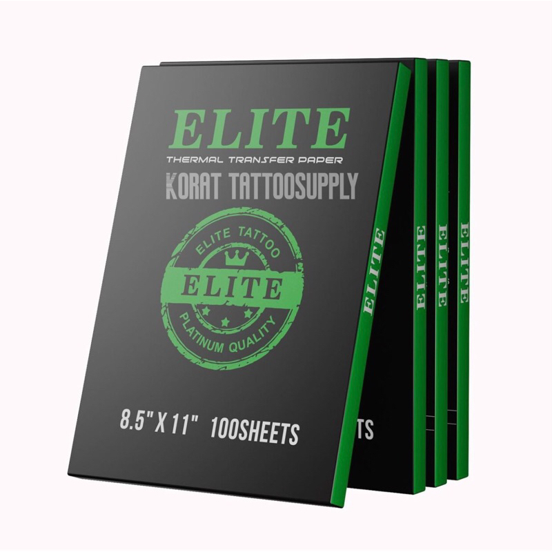 กระดาษลอกลายElite แบ่งชิ้น/เนื้อฟิล์ม(ลอกเครื่อง)
