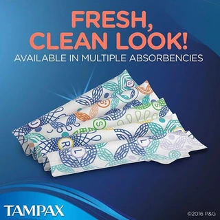 Tampax tampon tampons regular super tampon ผ้าอนามัยแบบสอด