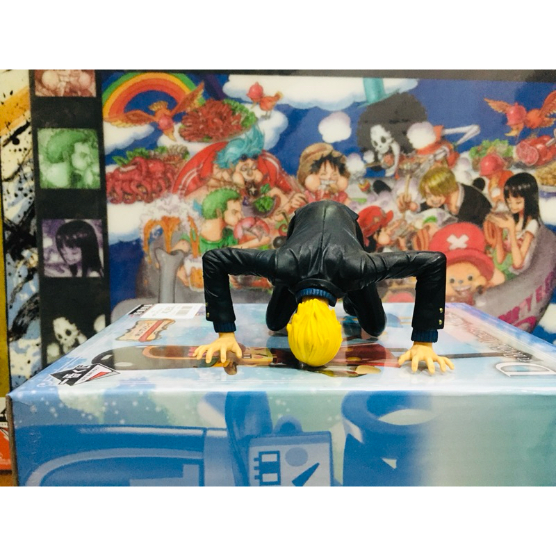 (Dramatic) แท้100% ซันจิ Sanji คุกเข่า Dramatic Showcase One piece วันพีช Model โมเดล Figures ฟิกเกอ
