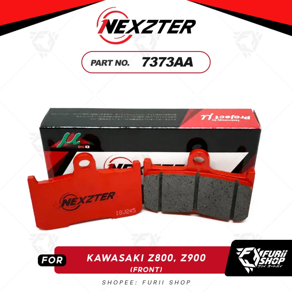 ผ้าเบรกหน้า NEXZTER 7373AA FOR Kawasaki Z800, Z900