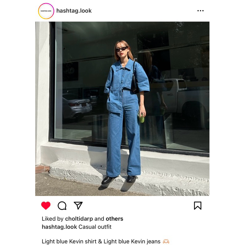 kevin shirt & kevin jeans จากร้าน Hashtag.look