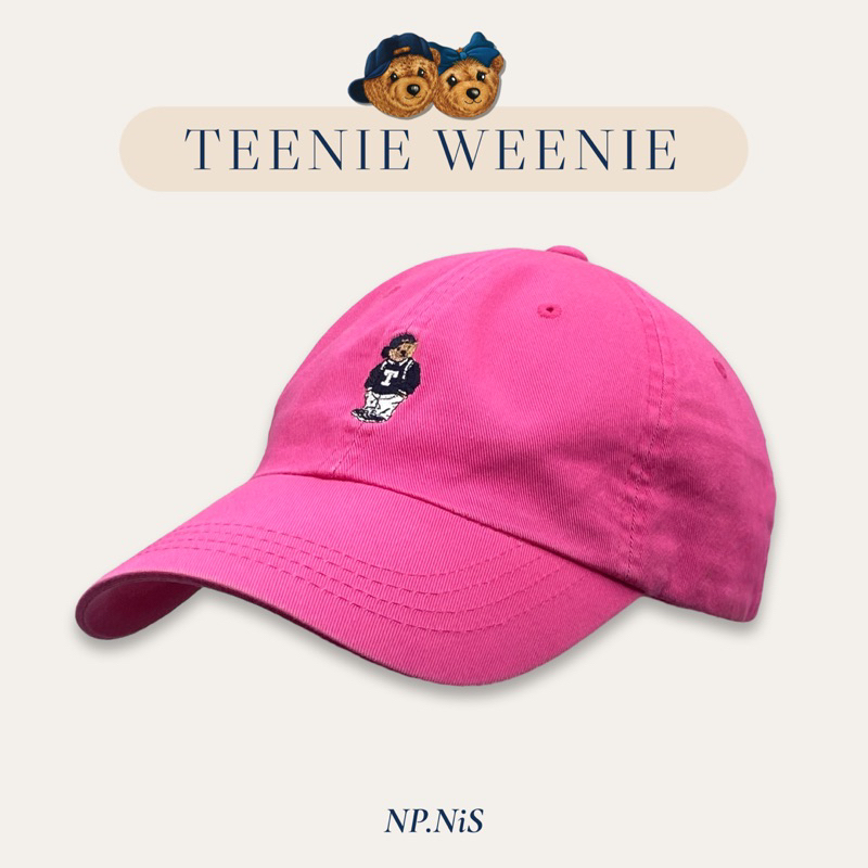 หมวก Teenie Weenie แท้มือสอง สีชมพู