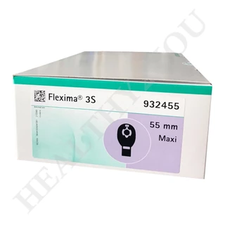B Braun Flexima 3S Colostomy Ostomy Bag ถุงเก็บอุจจาระหน้าท้อง ขนาด 55, 65 มม. (เฉพาะถุง) (1 ถุง)