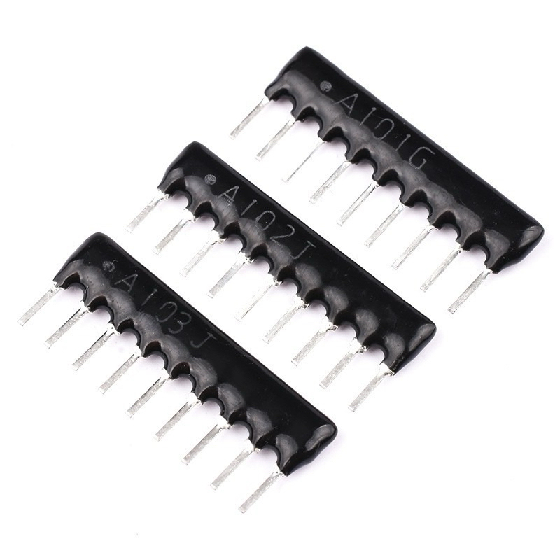 ตัวต้านทาน 9P 9 พิน A103J/102G 104 1K2.2K4.7K5.1K10K 100 220 330Ω470 โอห์ม 560R