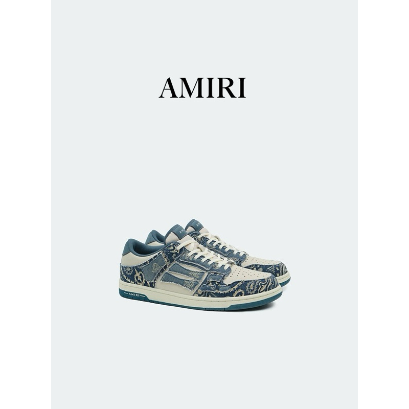 (Pre-order) แท้💯 รองเท้า AMIRI รุ่น AMFOSR1022 ชาย (2024)
