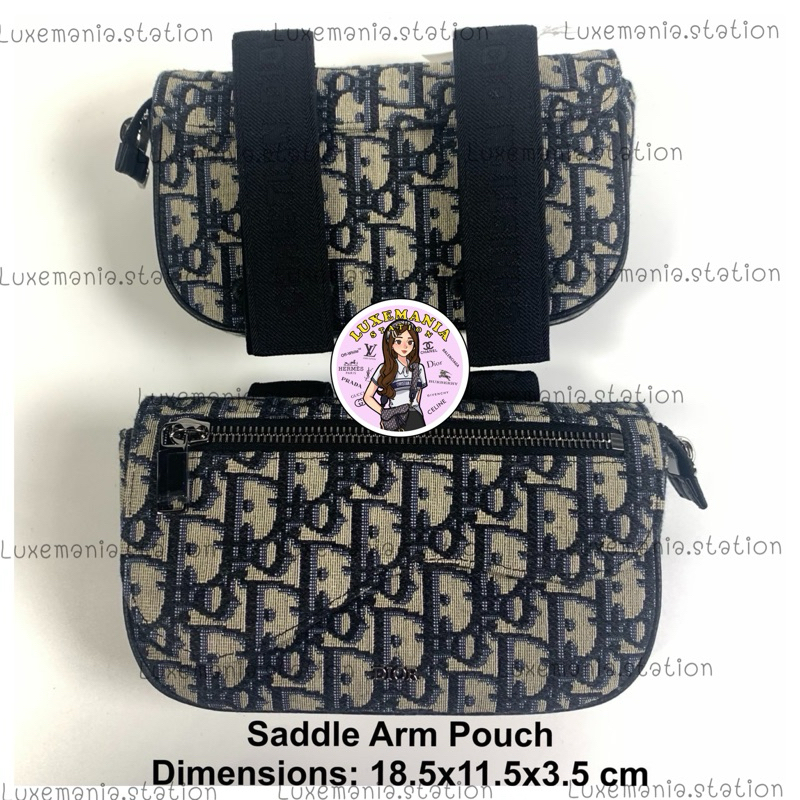 👜: New!! Dior Saddle Arm Pouch‼️ก่อนกดสั่งรบกวนทักมาเช็คสต๊อคก่อนนะคะ‼️