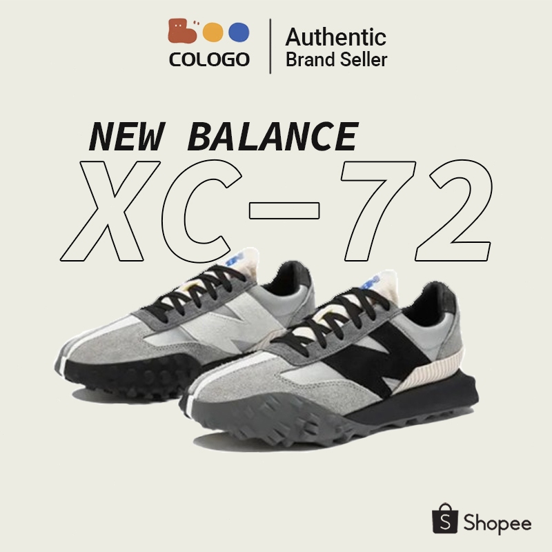 NEW BALANCE XC-72 NBXC72 new balance UXC72AA1 รองเท้าผ้าใบ Grey/Black 💯