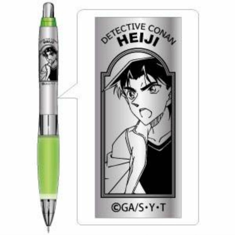 ดินสอกด โคนันยอดนักสืบ "Detective Conan" Gel Grip Mechanical Pencil Heiji Hattori uni alpha gel