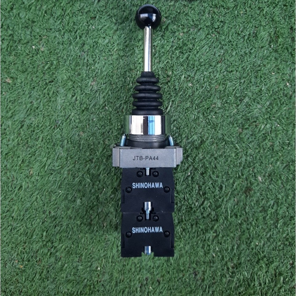 SHINOHAWA : สวิทช์โยก 4 ทาง 4 No. Dia. 22 mm. JTB-PA14  (โยกล็อค) SN403
