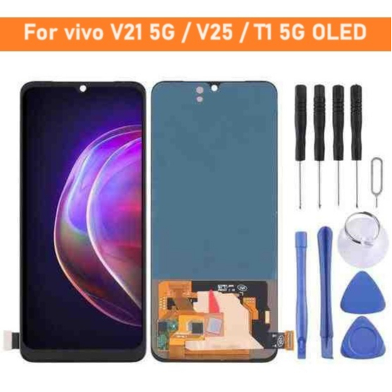 หน้าจอ Lcd vivo V21 (5G) อะไหล่จอ จอชุด พร้อมทัชสกรีน จอ + ทัช วีโว่ V21(5G)