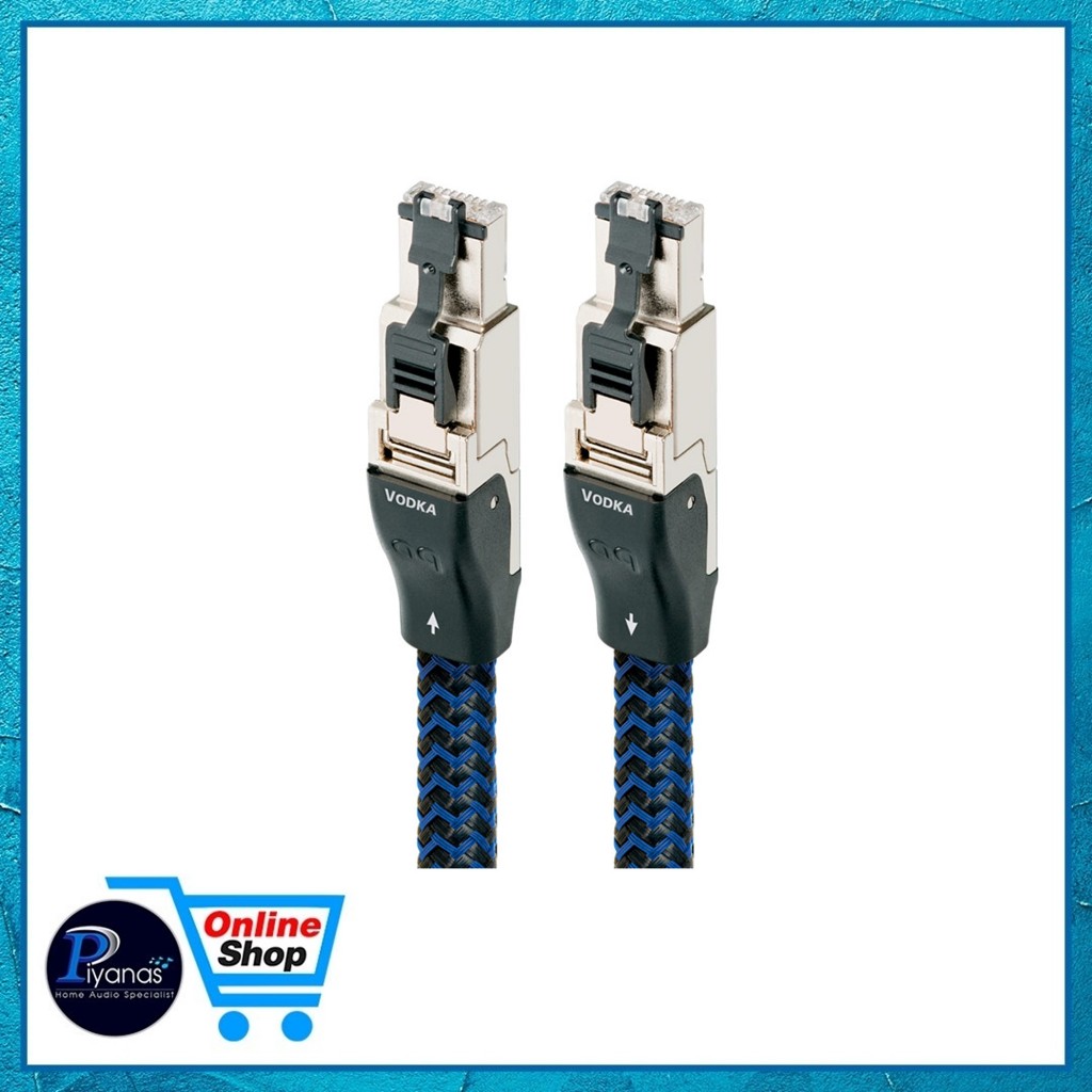 AUDIOQUEST : ETHERNET RJ/E-VODKA (0.75M)/(1.5M)/(3.0M)/(5.0M) /piyanas electric/ปิยะนัส อิเล็คทริคส์