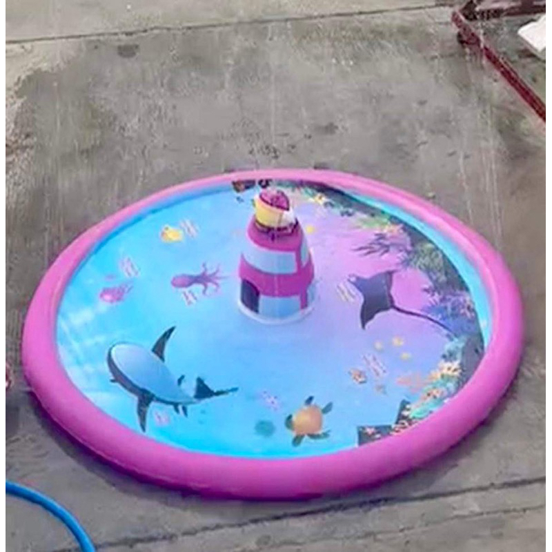 กระดานน้ำพุ "Sea.​Life.Splash Pool"🐋🌊🪸