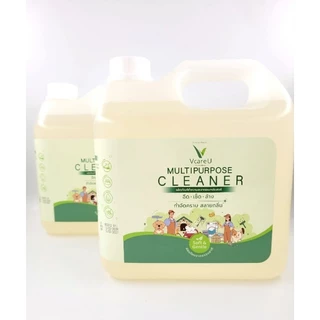 Promotion❗️ V care U *ยกแพคคู่* น้ำยาวีคลีนขนาด 3500ml×2แกลลอน น้ำยาทำความสะอาดอเนกประสงค์ (Child and Pet Friendly)