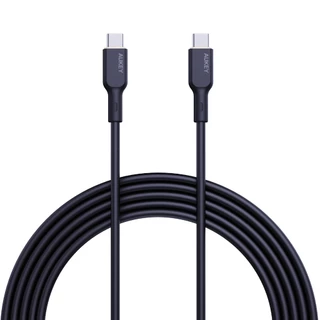 [สำหรับ Samsung S25] AUKEY สายชาร์จเร็ว 240W 5A Silicone USB-C to USB-C PD3.1 CB-SCC241/CB-GCC241