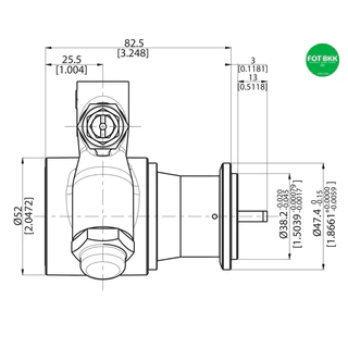 ปั๊มเครื่องชงกาแฟ Fluid-o-Tech s.r.l Italy ขนาด 200L/H (PA204) สำหรับ 3-4 หัวชง ปั้มเครื่องชงกาแฟ อะไหล่เครื่องชงกาแฟ