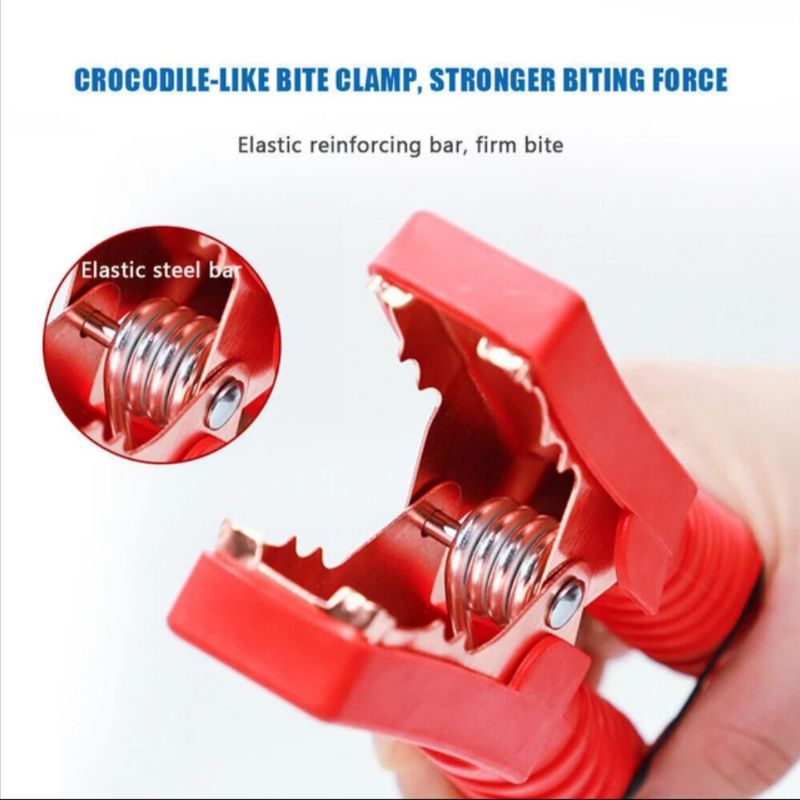 สายพ่วงแบตเตอรี่รถยนตร์ 4 เมตร 2000AMP[แท้] สายชาร์จแบตเตอรี่รถยนต์ สายจั๊มแบต