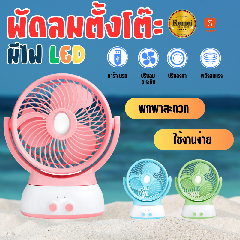 พัดลม พัดลมตั้งโต๊ะ พัดลมพกพา พัดลมตัวเล็ก
