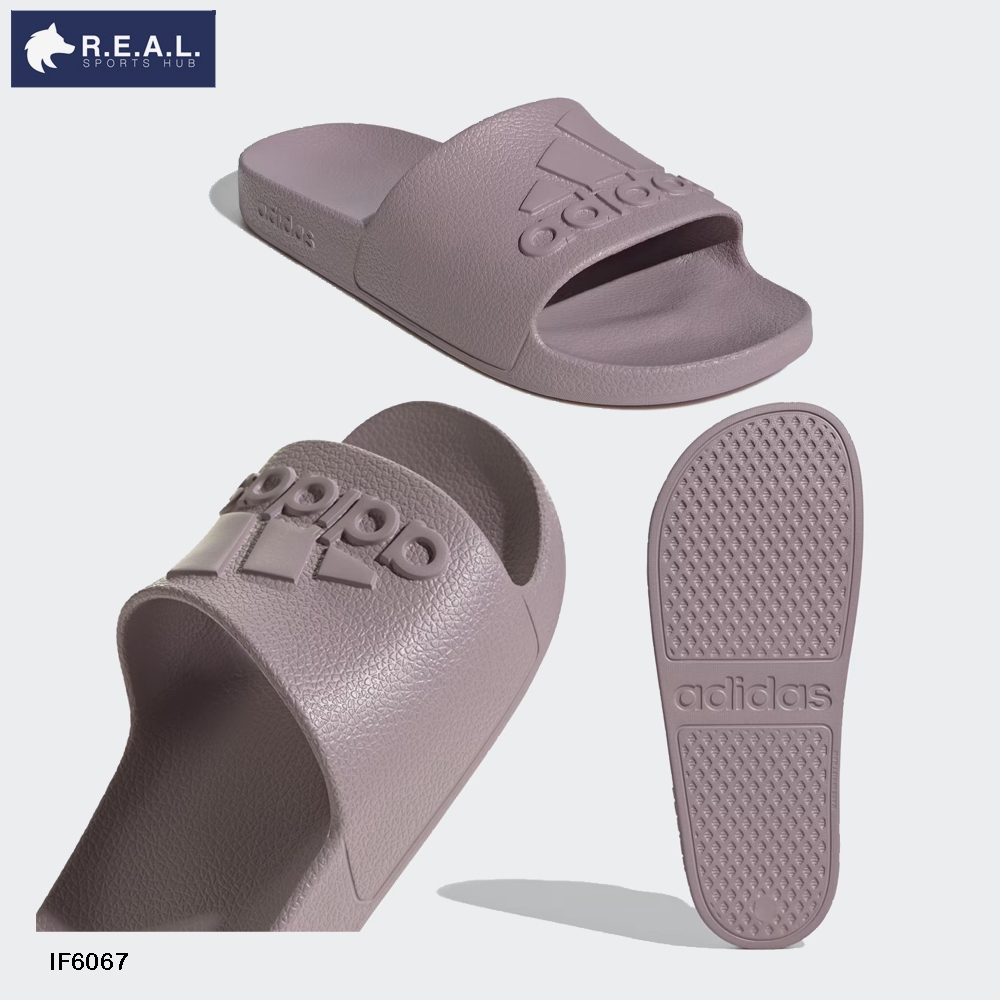รองเท้าแตะ Adidas รุ่น Adilette Aqua (รุ่นโลโก้ด้านหน้า) [IF7370 IF7371 IF7374 IF6067]