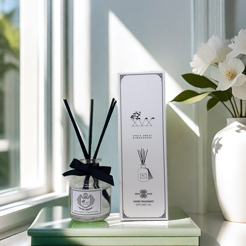 XVX ก้านน้ำหอม น้ำมันหอมระเหย ก้านไม้หอมปรับอากาศ 50มล พร้อมกล่อง (004)