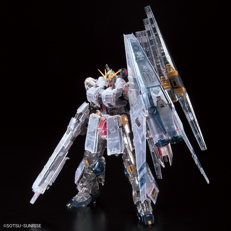 [พรีออเดอร์] RG 1/144 Nu Gundam HWS [Clear Color][GBT][BANDAI]