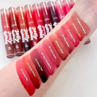 SASI Jolly Sweet Lip Tint ศศิ จอลลี่ สวีท ลิป ทิ้นต์ 3g ลิปทินน์ สูตรน้ำเนื้อแน่น สีชัด ติดทน แท้ 100% หลอดพลาสติกใส