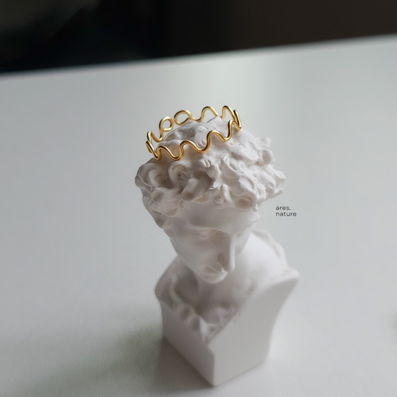 ares.nature - แหวนลวดเปลือย แหวนลวดดัด handmade