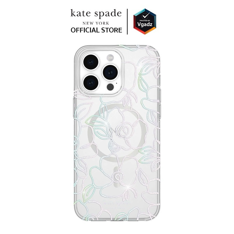 พร้อมส่ง Kate Spade รุ่น Protective Case with Magnetic - เคสสำหรับ iPhone 15 Pro Max แท้💯%