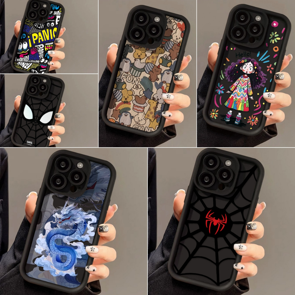 การ์ตูนลายมังกรเท่ๆ สําหรับ Oppo A54 Reno5 F A5 A9 A15 A16 A53 A1K เคสoppo A57 A7 2018 A5S AX5S A17K A3S A58 A31 A72 A95