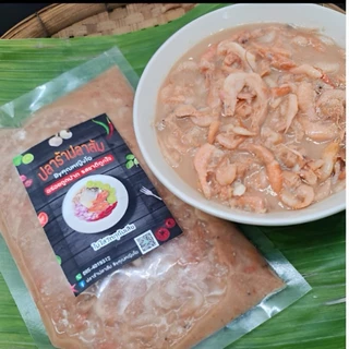 กุ้งจ่อม รสชาติอร่อย ไม่คาว ทำสดใหม่ แพ็คใส่ถุงซีนสูญญากาศ ขนาด 500 กรัม