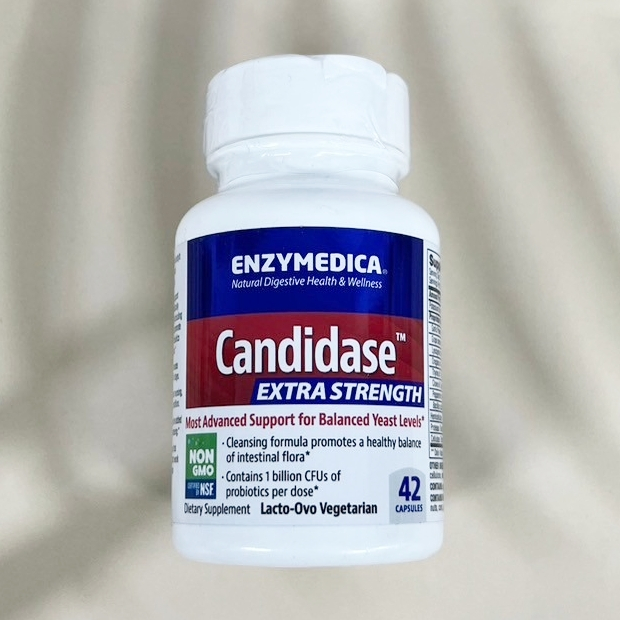 [Enzymedica®] Candidase Extra Strength 42 Capsules อาหารเสริม แคนดิดาส