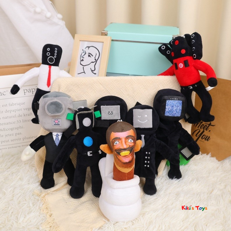 พร้อมส่ง ตุ๊กตาสกิบิดี้ skibidi toilet ตุ๊กตา Titan TVman รูปที่ 3