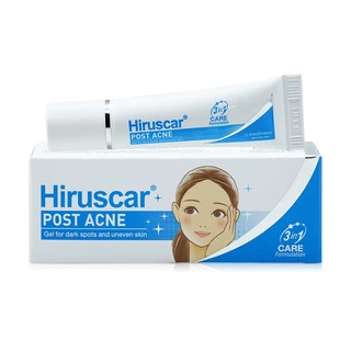 Hiruscar POSTACNE 5g และ 10g เจลใสซึมซาบเร็ว สูตรไม่มีแอลกอฮอล์ 3 in 1 Scar Clear