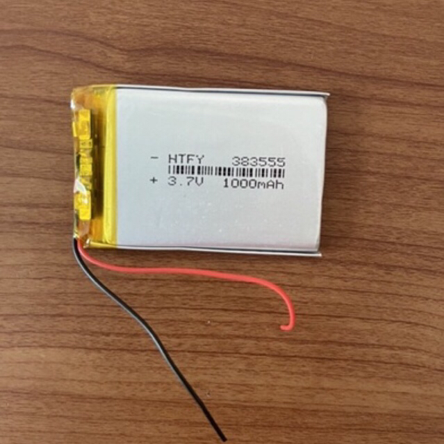 แบตเตอรี่3.7V 1000mah(มี3ขนาดไห้เลือก)