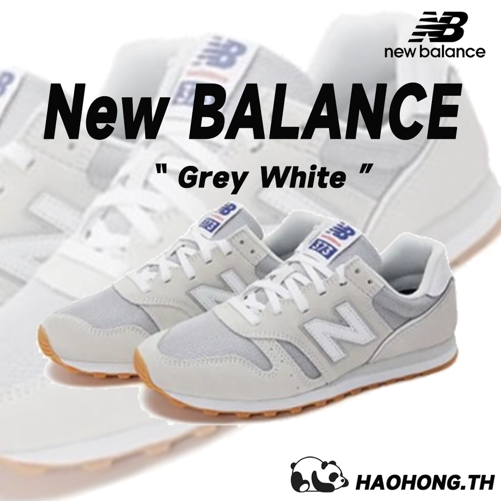 New Balance 373 NB373 Grey White ML373DC2 นิวบาลานซ์ รองเท้าผ้าใบ