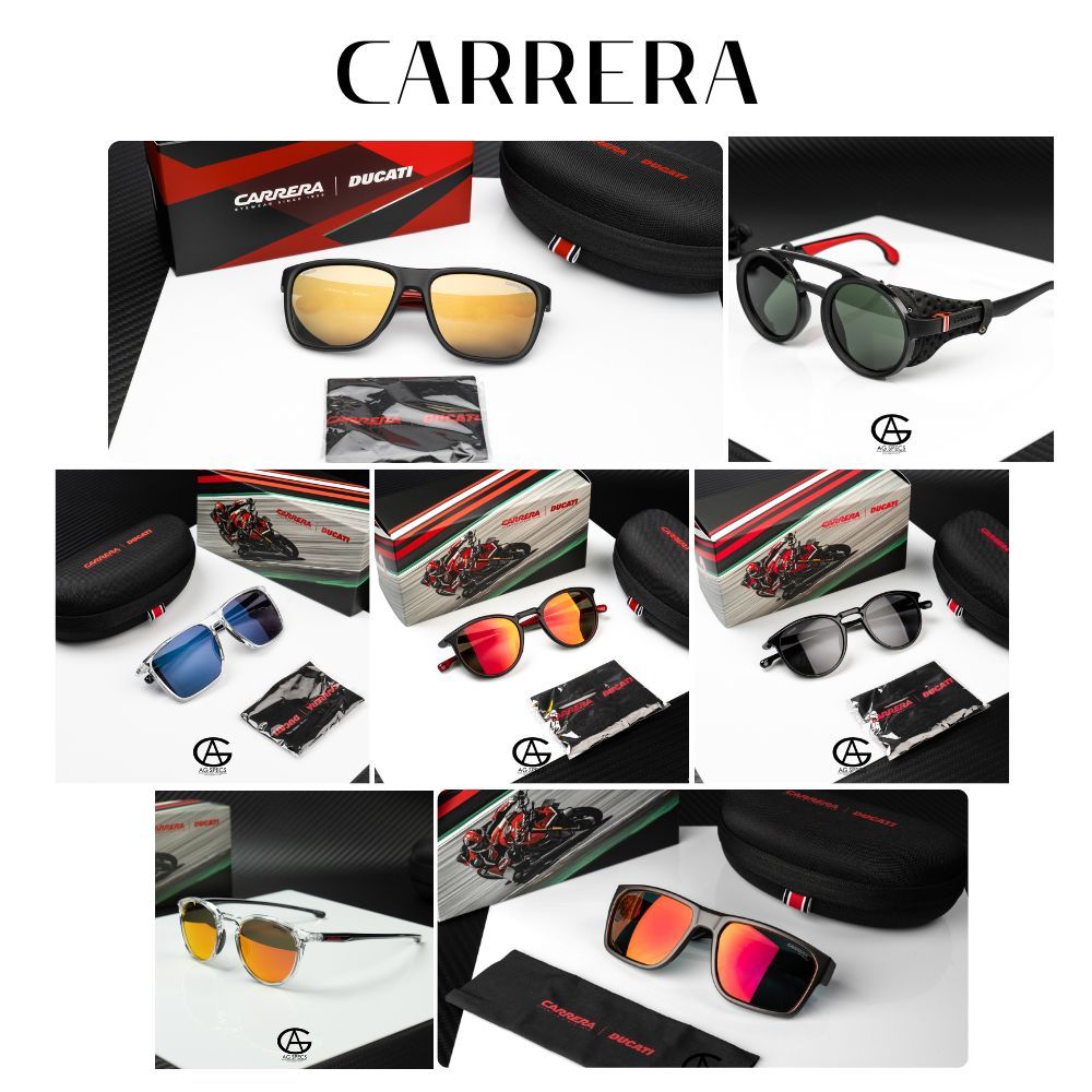 แว่นกันแดด Carrera ของแท้ 100% มีประกัน อุปกรณ์ครบ