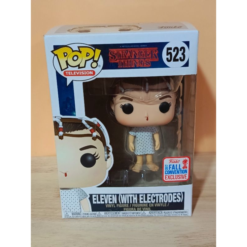 Funko Pop! : Stranger Things - Eleven with Electrodes [ กล่องสินค้า - 9/10 ]