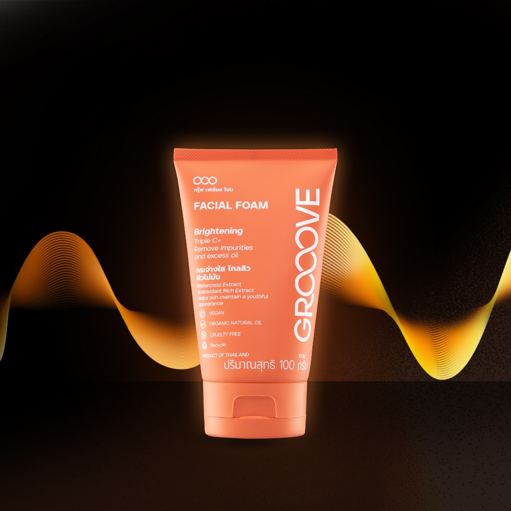 Grooove Facial Foam 100 G.