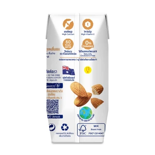 ยกลัง นมอัลมอนด์ อัลโปร ยูเอชที รสออริจินอล 180 มล. (24 กล่อง) นมแพลนต์เบส UHT Alpro Almond Milk Original 180ml