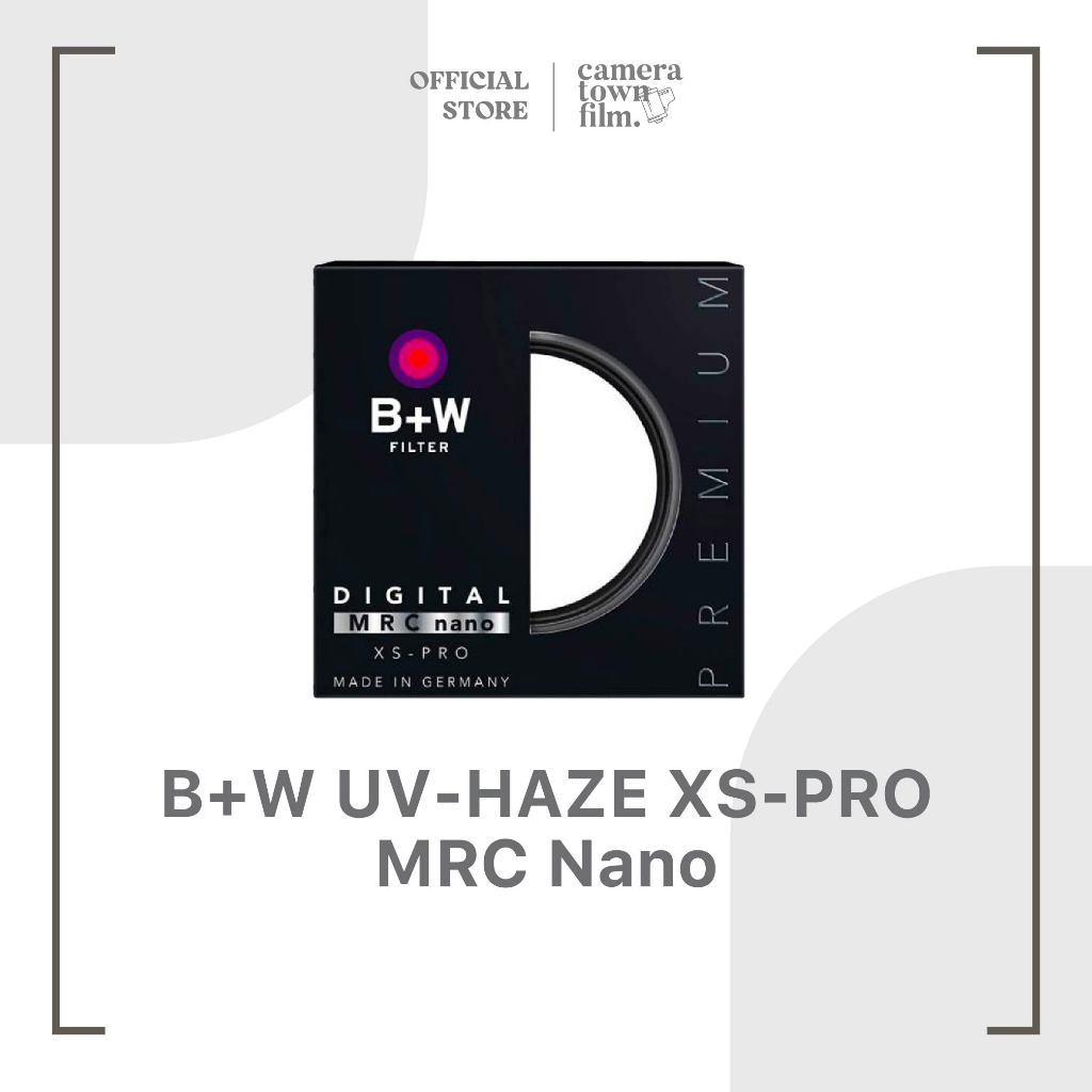 ฟิลเตอร์เลนส์ B+W UV-HAZE XS-PRO MRC Nano